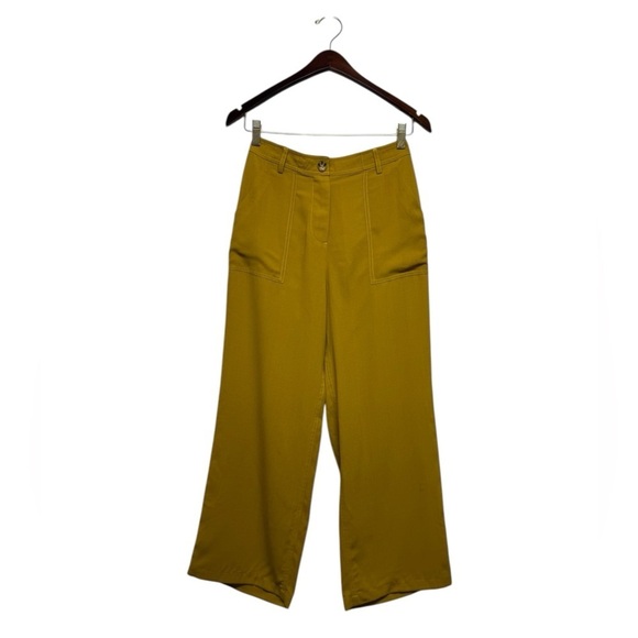 NWOT REVOLVE TULAROSA Nellie Pant Mustard S - Picture 5 of 10